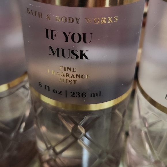 NWT Bath and Body Works "If You Musk" Fine Fragrance Mist Bundle of 3 - Picture 2 of 2